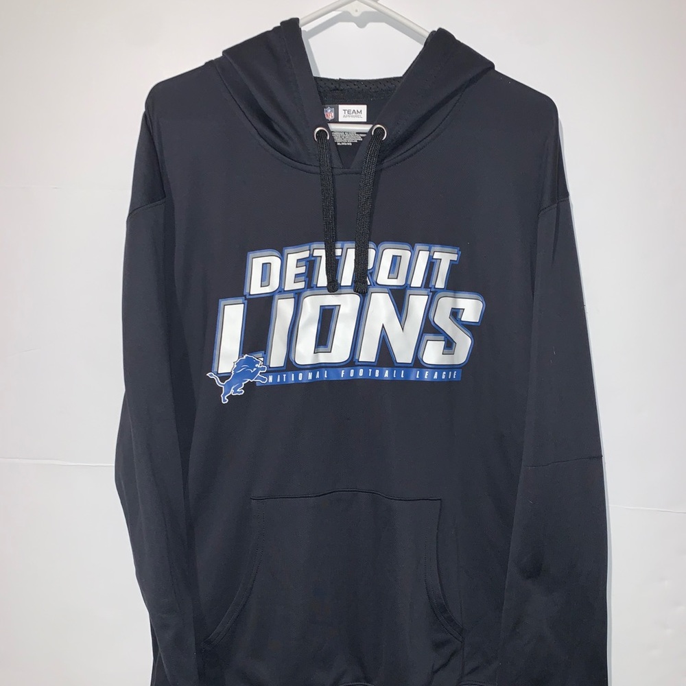 NFL Team Apparel Detroit Lions Sweatshirt Hoodie